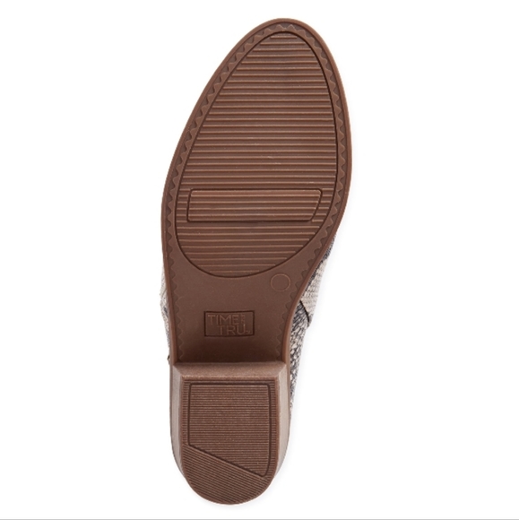 Womens Time and Tru Zipper Booties - Picture 7 of 13